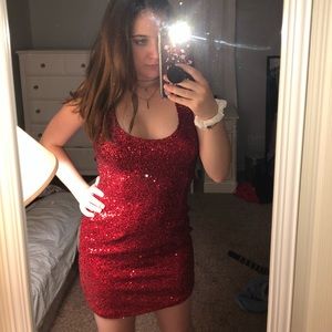 ☆SEQUIN HOMECOMING DRESS☆